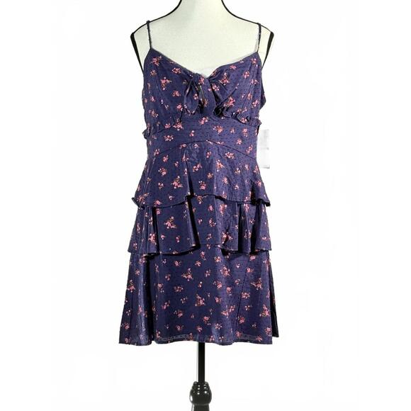 City Studio Dresses & Skirts - NWT City Studio Women's Floral Tiered Ruffle Dress Size XXS